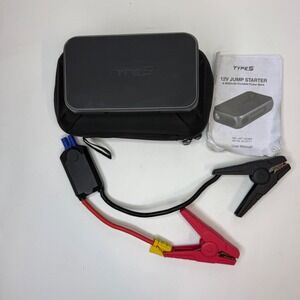 TYPE S 12V Jump Starter 8000mAh Portable Power‎ Bank AC530171 with Case Manual